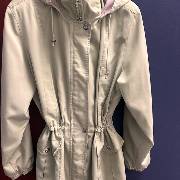 Gallery Jackets & Blazers - Green, Raincoat, Trenchcoat